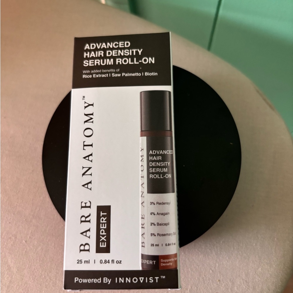 Advanced Hair Density Serum Roll-On - White & Black